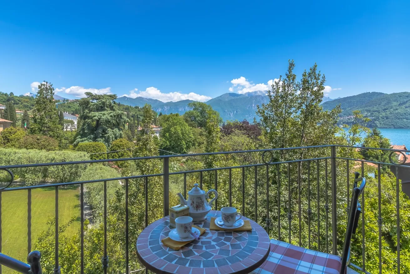 Appartamento per famiglie a Tremezzina, Tulipani 13, terrazza vista lago di Como