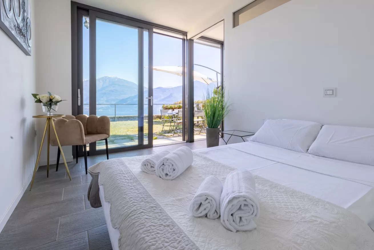 appartamento con terrazza vista lago a Menaggio
