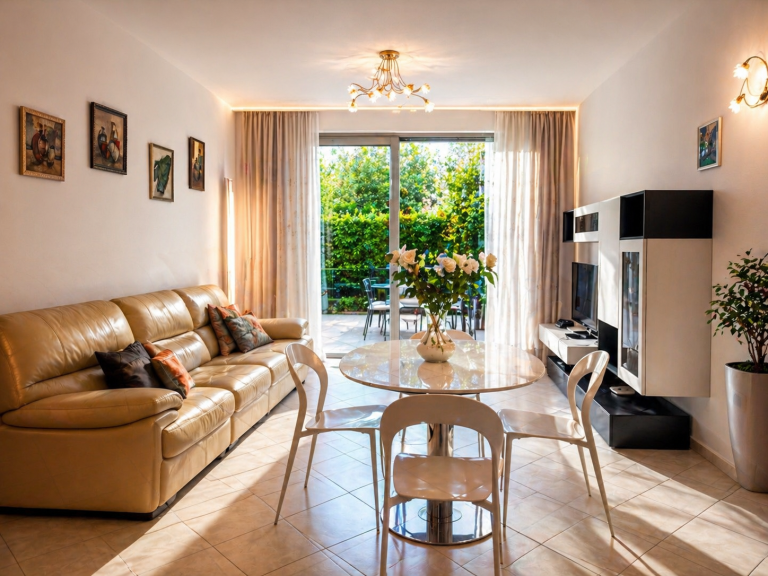 Appartamento con Terrazza e Giardino a Tremezzina &mdash; Tulipani 2, 4 Ospiti