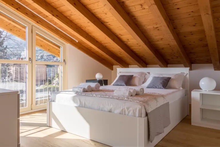 appartamento duplex vista lago Tremezzina — Tulipani 9, duplex mansardato con terrazzo, Lago di Como