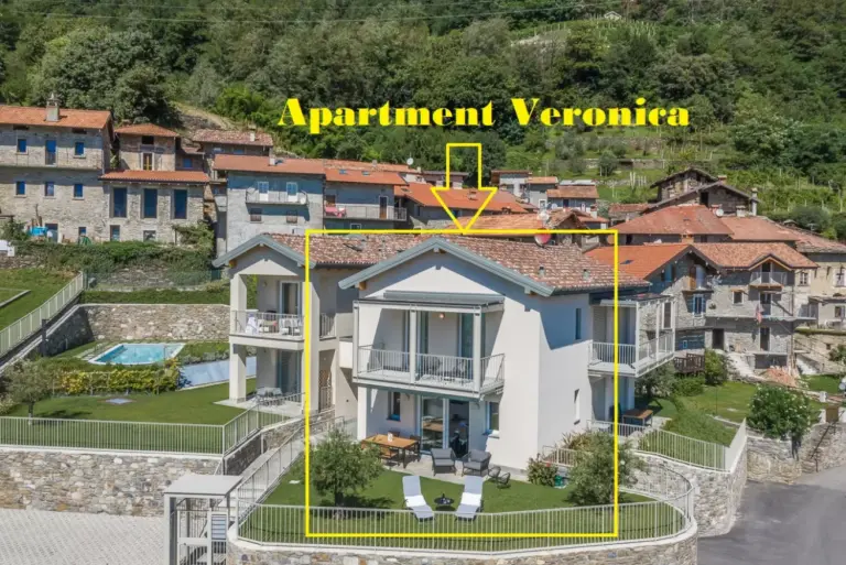 Appartamento di Design con Terrazza e Piscina sul Lago di Como | Apartment Veronika, with swimming pool and a private terrace with lake view - Domaso, Como Lake | Veronilka 2